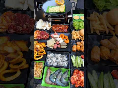 BUFFET NƯỚNG 139K có 7 chi nhánh có buffet kem chất lượng | Măm măm cùng Zịt #mammamcungzit #shorts