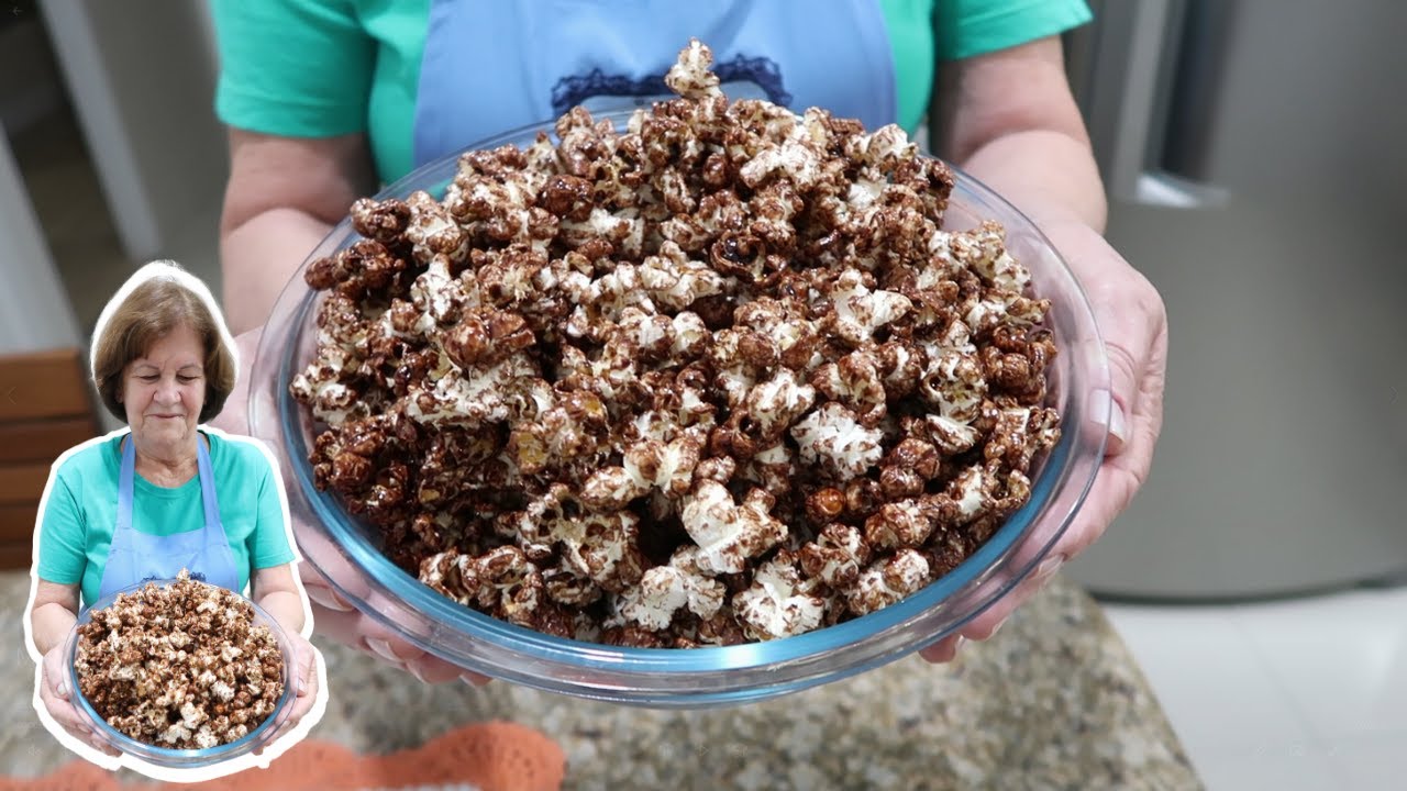 PIPOCA DE NESCAU IGUAL A DO CINEMA