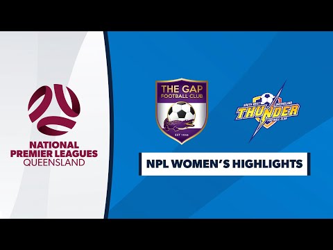 NPL Women's R12 - The Gap FC vs. SWQ Thunder Highlights
