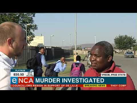 Vrede murder investigation