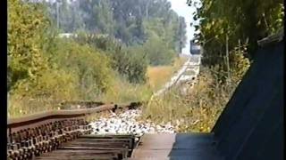 preview picture of video 'Greek Railways Macedonia - AEG DMU Fotolivos'