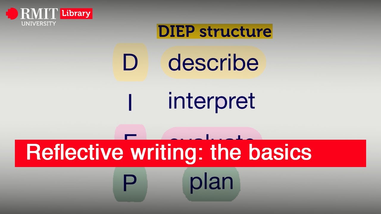 Reflective writing: the basics