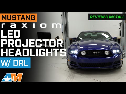Review & Install - Raxiom LED Projector Headlights with DRL and Sequential Turn Signals; Black Housing; Clear Lens Video