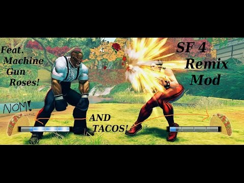USFIV PC: SF4Remix mod matches