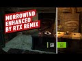 Elder Scrolls 3: Morrowind - Auto-Enhanced with Nvidia RTX Remix AI
