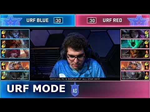 URF Mode - Show Match (ft. Peanut, Bwipo, Mikyx, AHaHaCiK) | Day 3 2019 LoL All Star Event