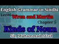 Kinds Of Noun English Grammar In Sindhi Wren And Martin Kindsofnoun Englishgrammar Nouns