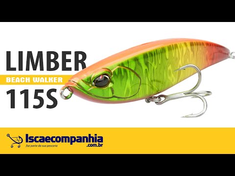 Vídeo Isca DUO Beach Walker Limber 115S