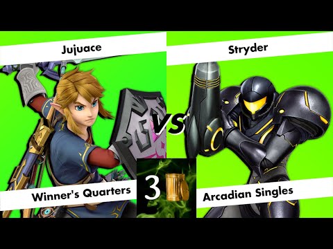 Junkyard 3 The CenCal Arcadian - Winner's Quarters - Jujuace (Link, Roy) vs Stryder (Samus)