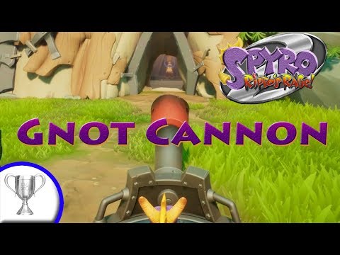 Spyro 2: Ripto's Rage│Gnot Cannon Trophy