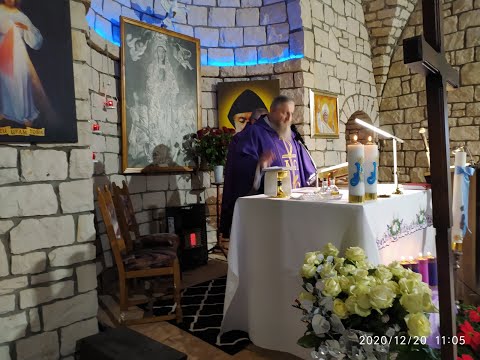 Charbel TV-Transmisja Mszy Świętej-KKN, Florencja 21.12.2020