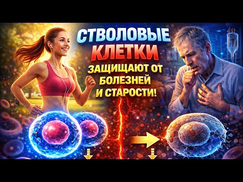 Стволовые клетки: защита от болезней и старости! Как увеличить количество, научно доказанные способы