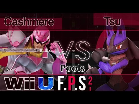 Cashmere (C. Falcon) vs. Tsu (Lucario) - Wii U Wave D Pools - FPS2