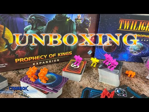 Twilight Imperium 4th Edition - Prophecy of Kings Unboxing