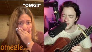 Download lagu Leaving Strangers SPEECHLESS | Suriel Hess Omegle Singing Reactions mp3