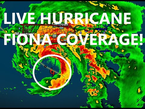 LIVE Hurricane Fiona Coverage in Puerto Rico!