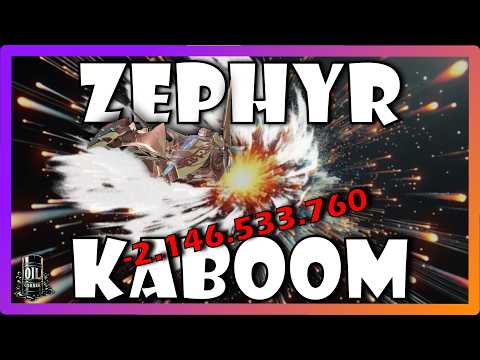 EASIEST Levelcap With Zephyr (Build) - [Warframe]