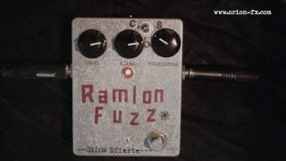 Orion Effekte - Ramlon Fuzz (in Booster-mode) (Classic Rams Head-Fuzz -  made in germany)