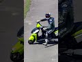 Raul Fernandez Hops On A Scooter After His Practice Crash 2023 CatalanGP