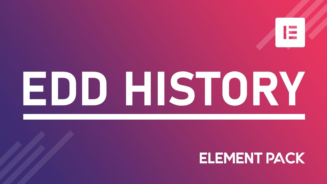 EDD History Video Thumbnail