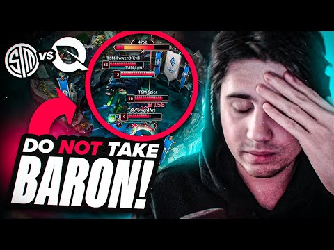 TSM Doesn't Know How To Take Barons | IWD LCS Co-Stream