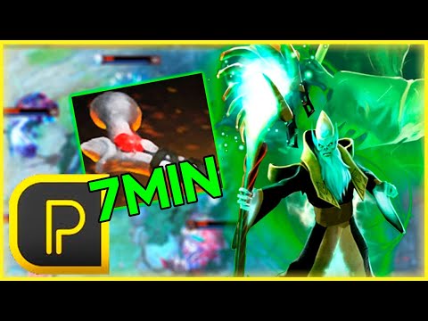 Rod of Atos rush with no Initation team - Purge Necrophos