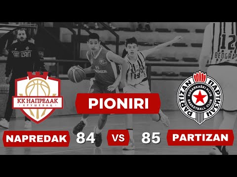 PIONIRI: KK Napredak - KK Partizan 21.04.2024.
