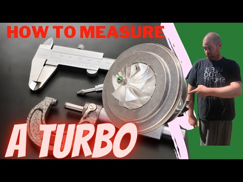 How to measure Turbocharger compressor wheel ( even & odd number )