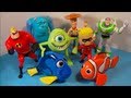 2005 DISNEY S PIXAR PALS SET OF 8 McDONALD S HAPPY MEAL MOVIE TOYS COLLECTION VIDEO REVIEW