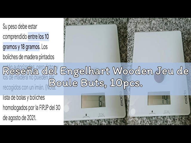 Vídeo relacionado con Engelhart 350470 - Juego de Solitario de Madera, 33 Bolas, Talla L, a Partir de 6 años