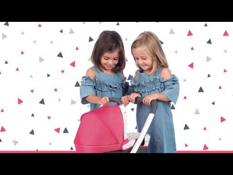 Leļļu ratiņu komplekts SMOBY Maxi-Cosi & Quinny 3шт1  3+ 253198