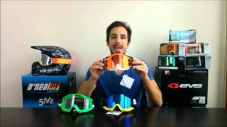 100% Racecraft Vs Accuri Vs Strata Motocross Goggle Comparison