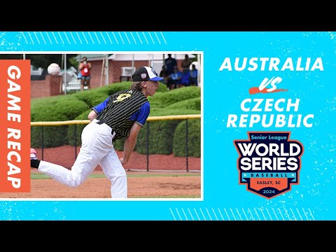 Game Highlights: Australia vs. Czech Republic | Senior League Baseball World Series