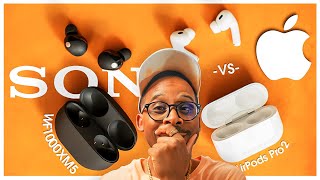 Video thumbnail for APPLE User tries Sony WF1000XM5 by CJKnowsTECH