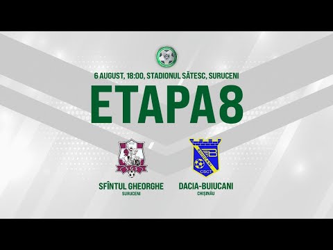 LIVE: DIVIZIA NAȚIONALĂ,Etapa 8, FC SFÎNTUL GHEORGHE - DACIA BUIUCANI 06.08.2020, 18:00