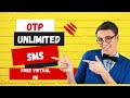 How to get Unlimited SMS Verification Codes OTP bypass phone Number #akifteach