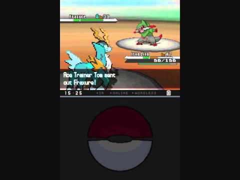 Pokemon White English Playthrough Part 67: 3 Dragons 1 Gym