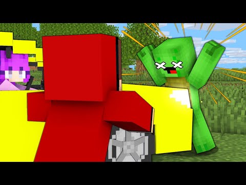 Boopee - JJ Wants to SAVE Mikey, but he Faked His DEATH in Minecraft Maizen