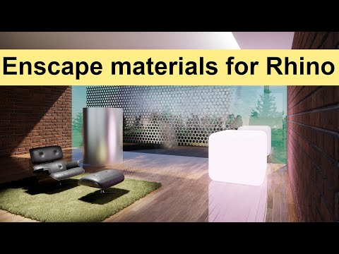 Enscape Materials for Rhino