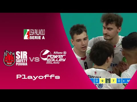 Perugia vs Milano | Highlights | SuperLega | Playoffs