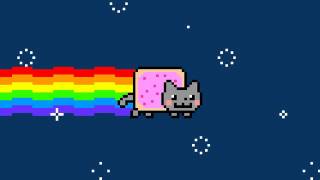 Nyan Cat goes Widescreen ↔ 10 hours