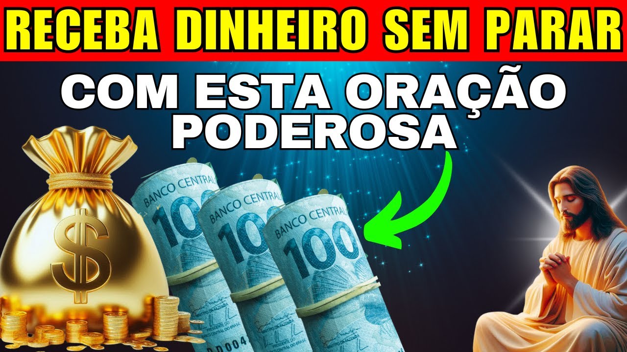 RECEBA DINHEIRO SEM PARAR SE ESCUTAR ESTA ORAÇÃO, NÃO HAVERÁ VOLTA ATRÁS 🤑 VOCÊ FICARÁ SURPRESO