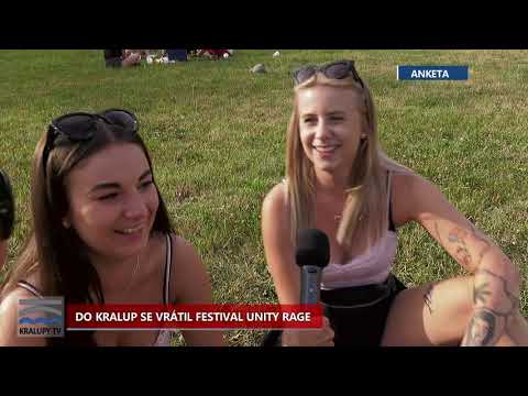 Kralupy TV: Do Kralup se vrátil festival Unity Rage (31. 7. 2020)