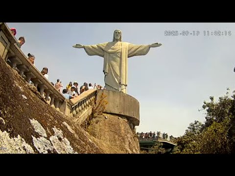 ✨ Rio de Janeiro Live Cam —  Cristo Redentor - Praia - Christ the Redeemer - Beach Live View 24/7 ✨