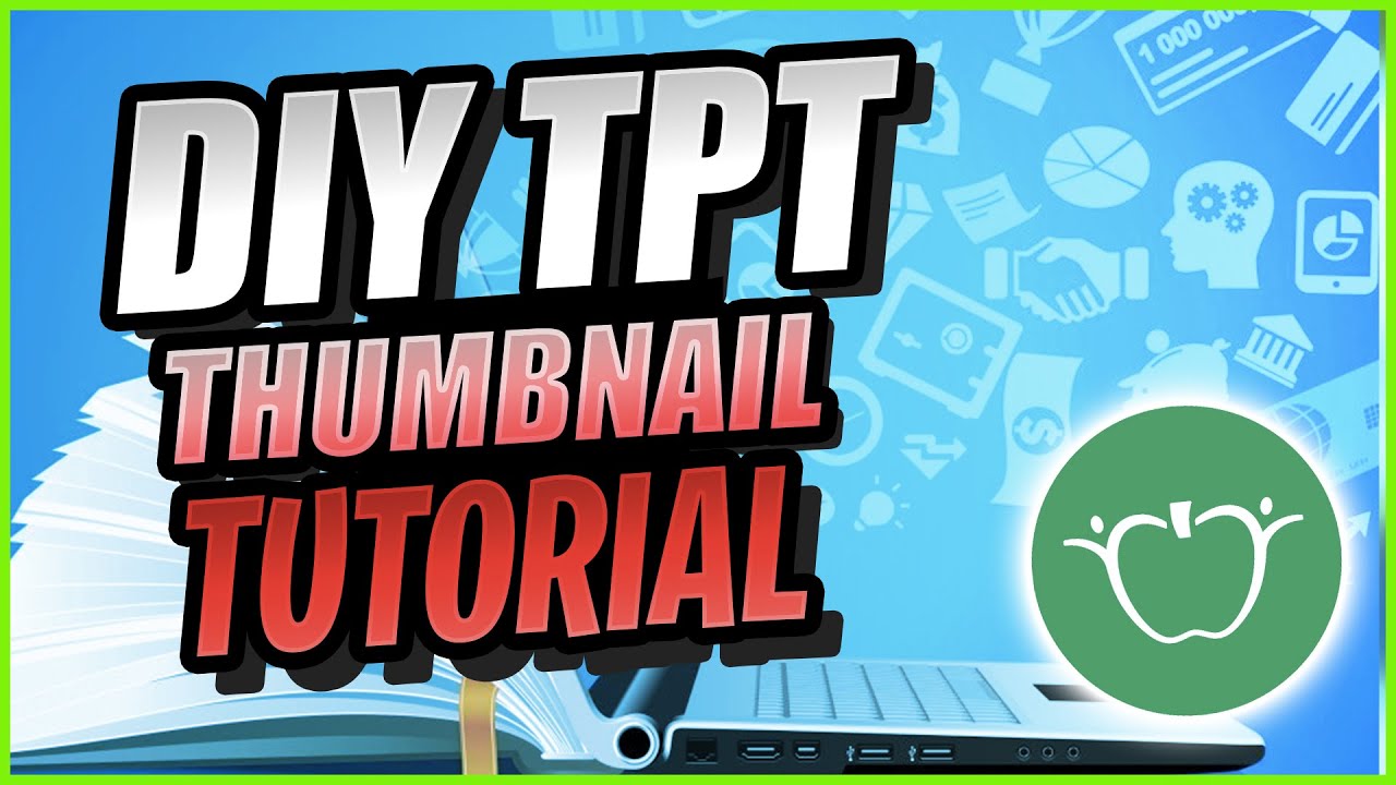 Teachers Pay Teachers Thumbnail Design in Canva + TPT Tutorial