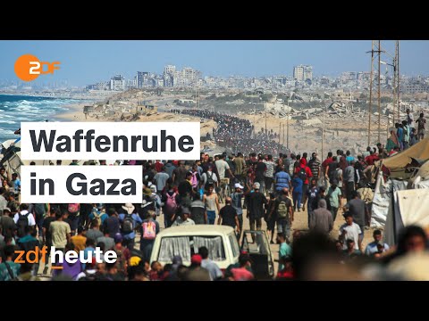 Frieden für Gaza: Wie geht es jetzt weiter? | ZDF Mittagsmagazin