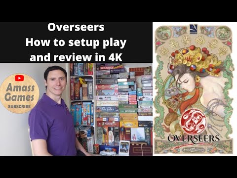 Overseers - how to setup play and review by Amassgames in 4k