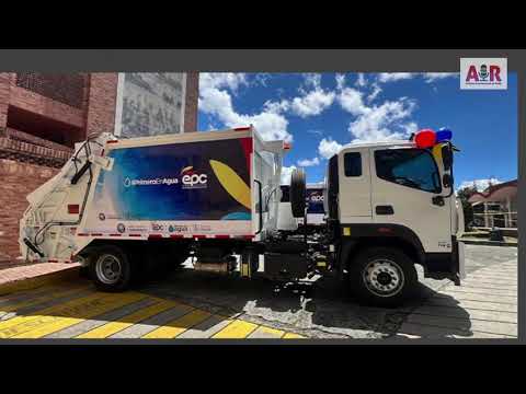 #Jorgemachuca EPC Renovando en UTICA Cundinamarca, el servicio de Aseo con novedoso carro Compactado