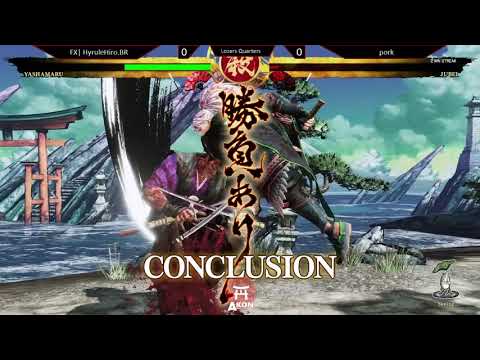 A-Kon 2019 Samuri Shodown: Pork VS FX HyruleHiro.BR Losers top 8