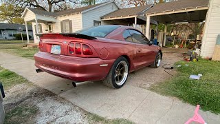96-04 mustang gt/cobra oil pressure sensor replacement